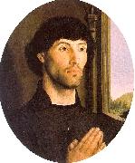Hugo van der Goes Portrait of a Man  111 oil painting